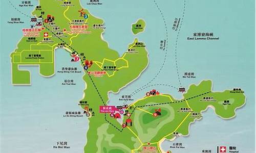 香港南丫岛地图_香港南丫岛地图高清版