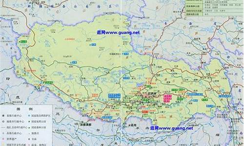 西藏旅游景点地图全图_西藏旅游景点地图全图高清版